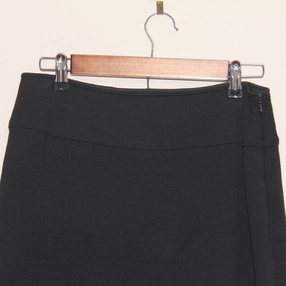 The Territory Ahead Black Wool Maxi Skirt Size 10 - Picture 3 of 6